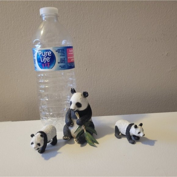 Schleich Panda Bears Set of 3 - Picture 2 of 4